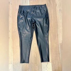 Gap Faux Leather Leggings‎ Black XXL NWT